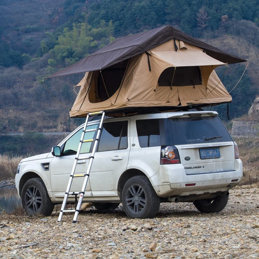 RT-S140 Folding Manually Roof Top Tent Car Camping Roof Top Tent Outdoor Tent