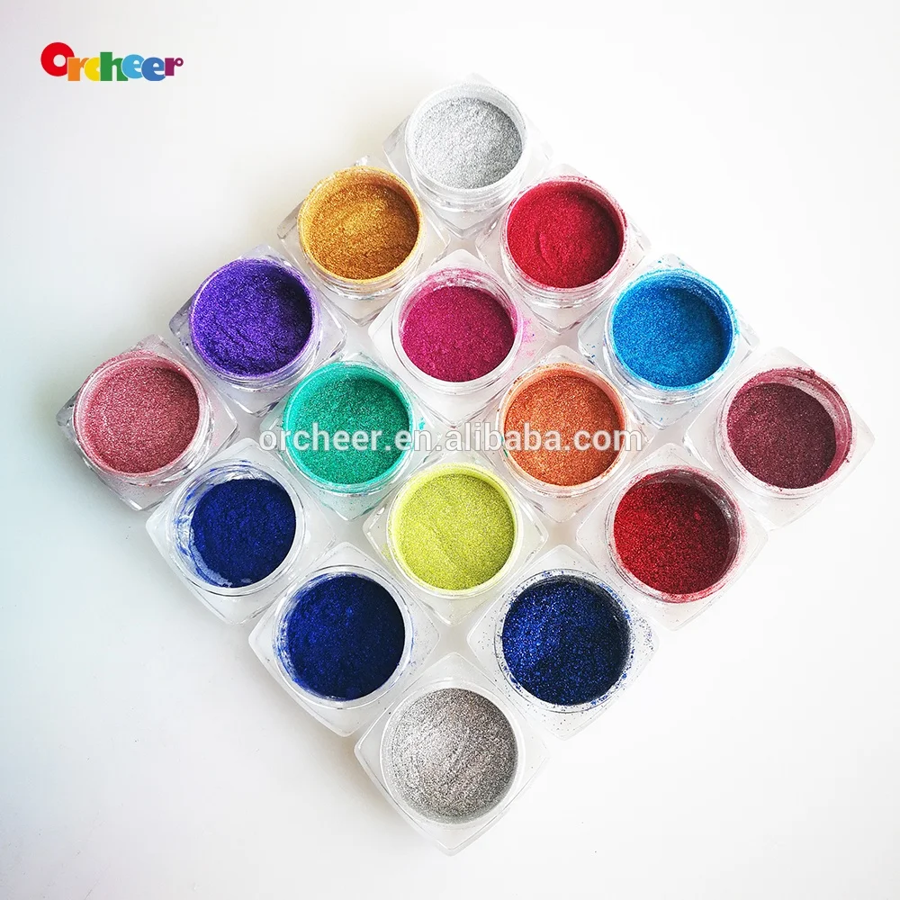 
Magic chrome mirror effect pigment powder for nail art and Manicure 
