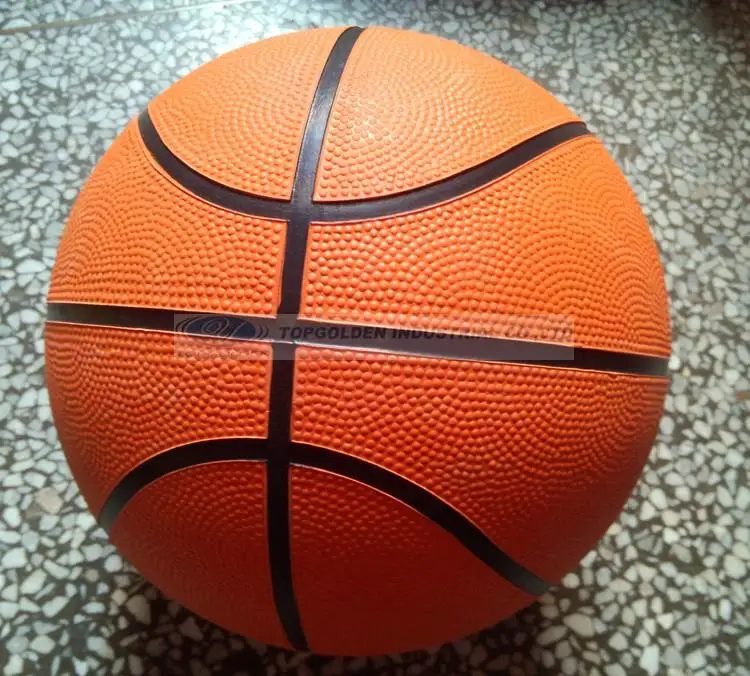 Children Rubber basketball with size 3 and 5 and 7