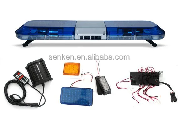 Senken Super Slim R65 Different Colors Traffic LED emergency warning lightbar