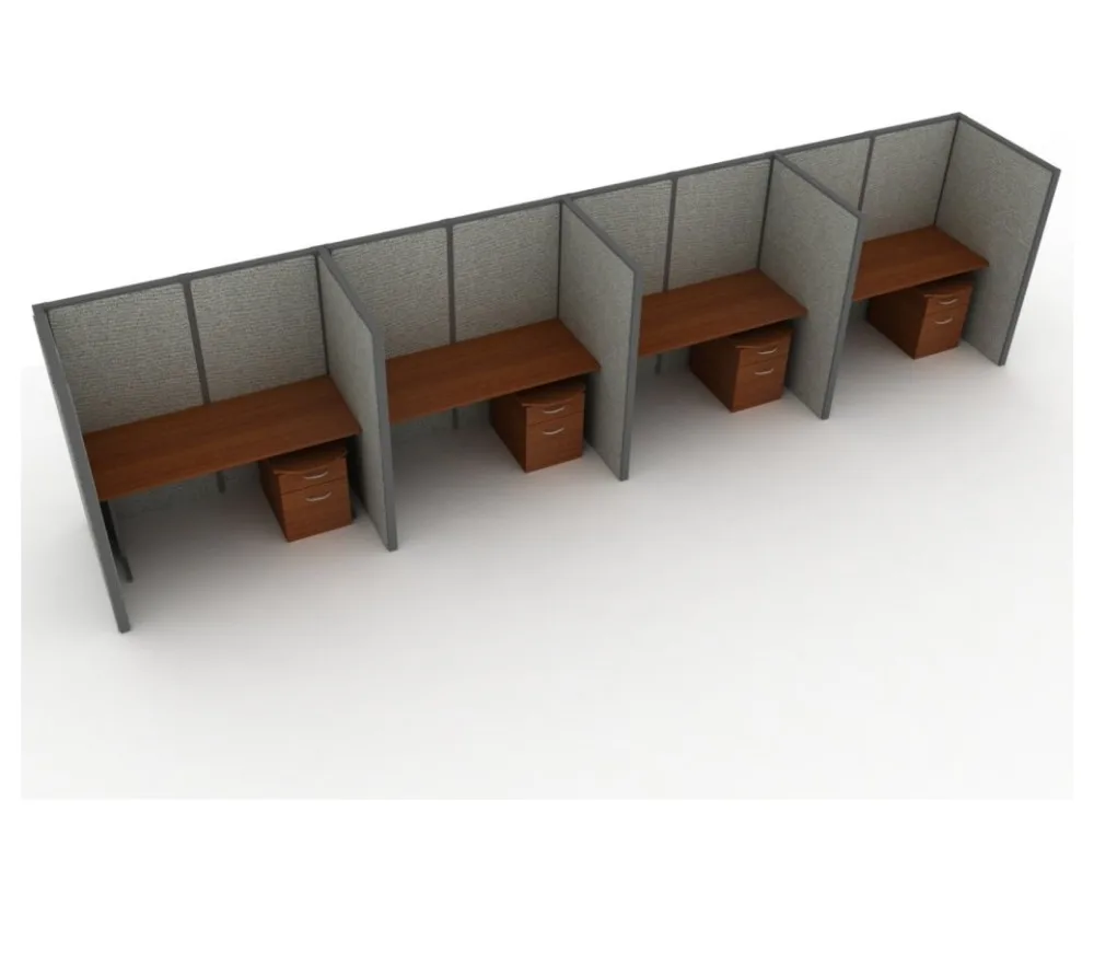 High Quality Office Call Center Tables With Partition Panel
