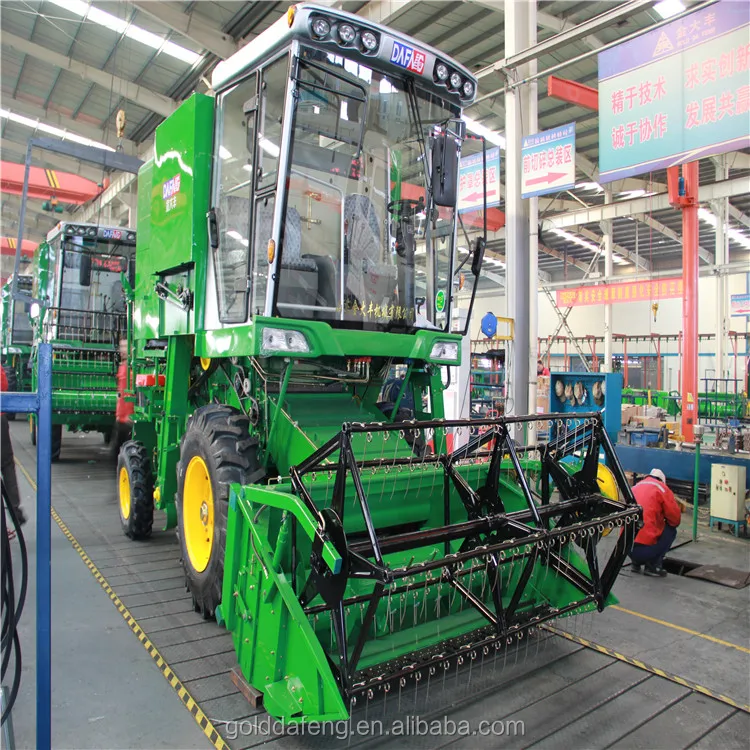 
All New Wheel Type Wheat Combine Harvester 