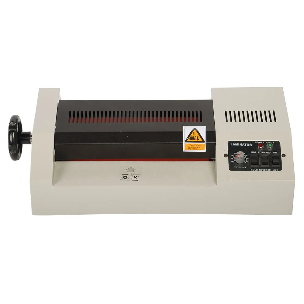
A3 A4 hot thermal laminator machine with knob for photo and paper laminators  (60743846015)