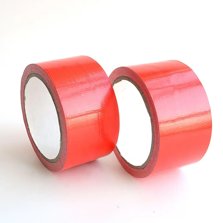 50mm x 50m multi colored cloth duct tape for heavy duty packing
