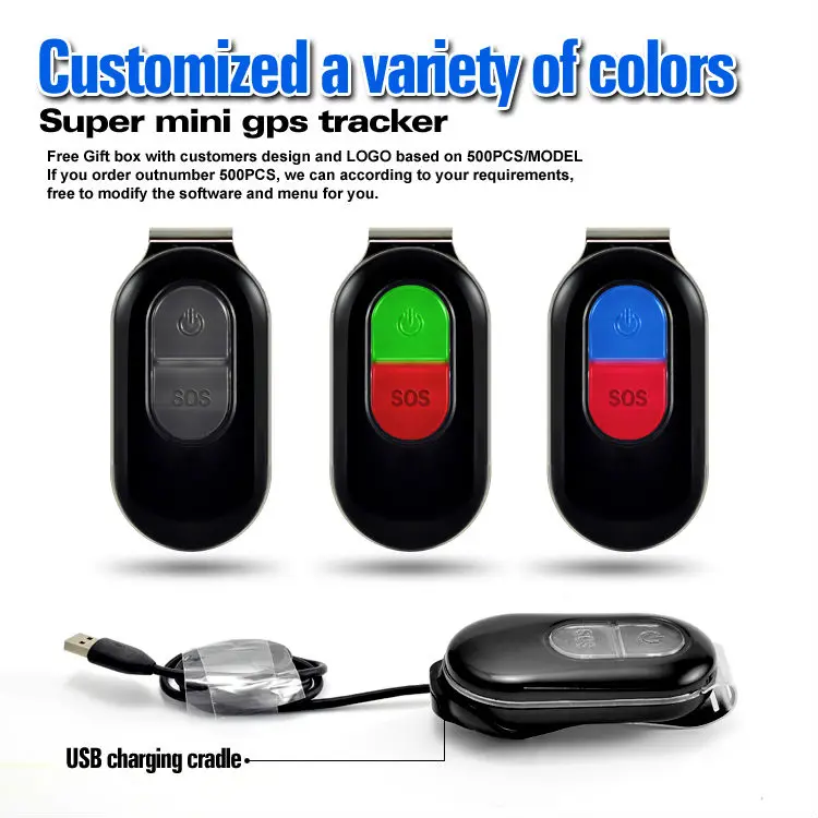 IPX-6 GPS Tracker мини портативный ручной локатор с 240 часов в режиме ожидания