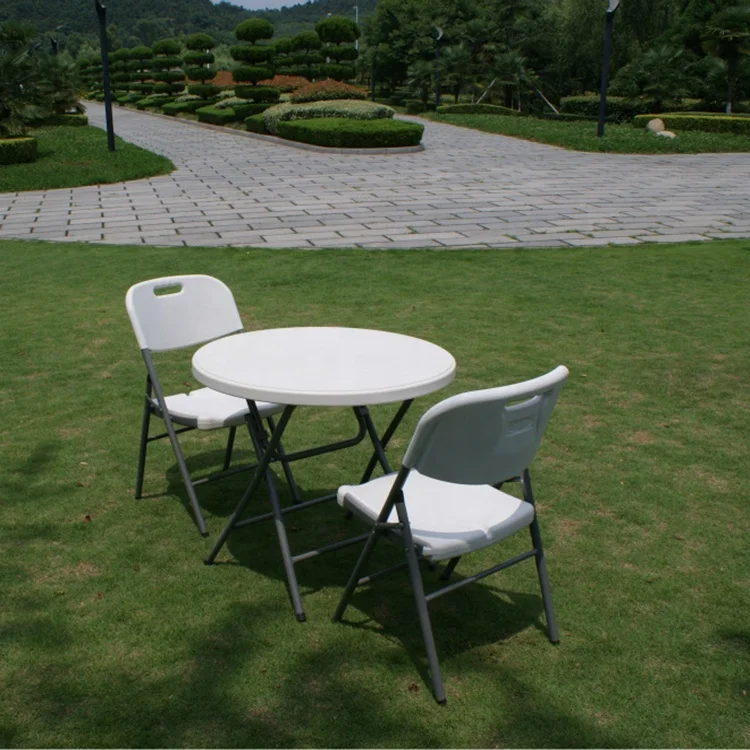 Folding Dining Chairs Plastic Seat Metal Frame Living room chair Restaurant Chair