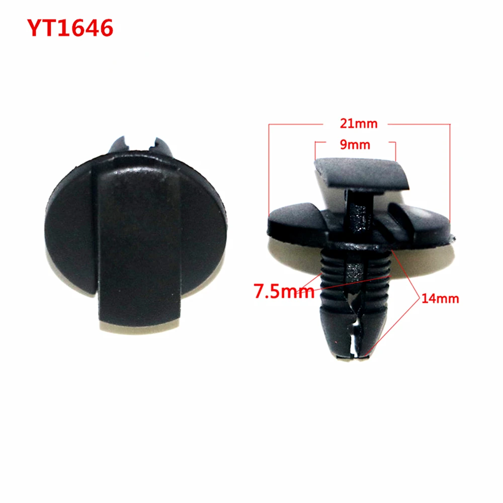 10 kinds 200pcs Mixed Auto Plastic Fastener Car Bumper Clips Fender Liner Retainer Rivet for Honda Acura AUDI Nissan