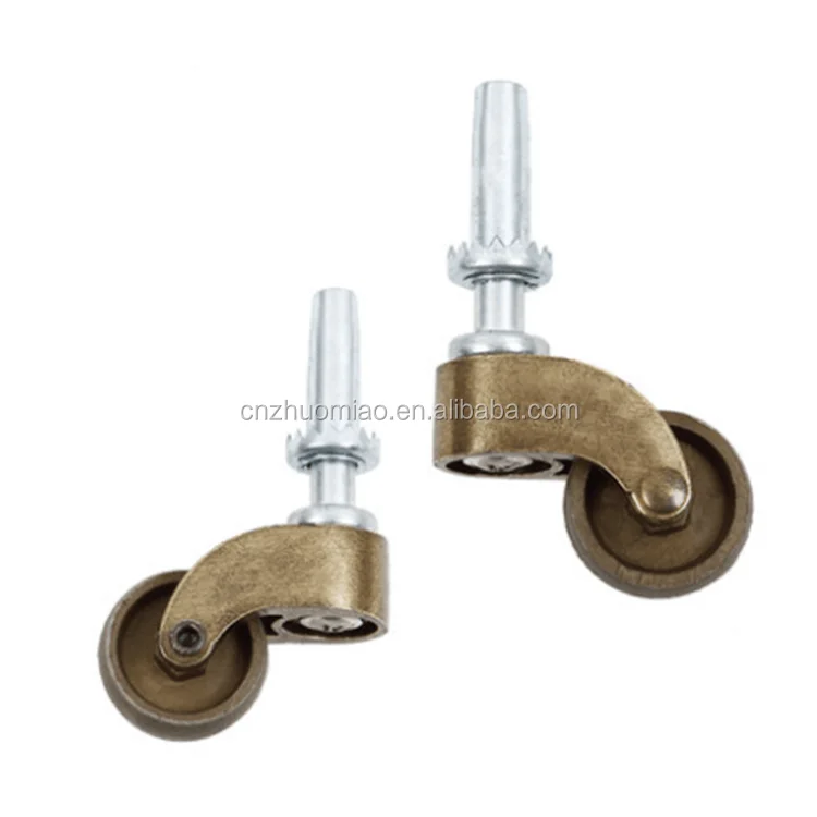 Античная мебель, поворотный ролик для пианино, медный ролик