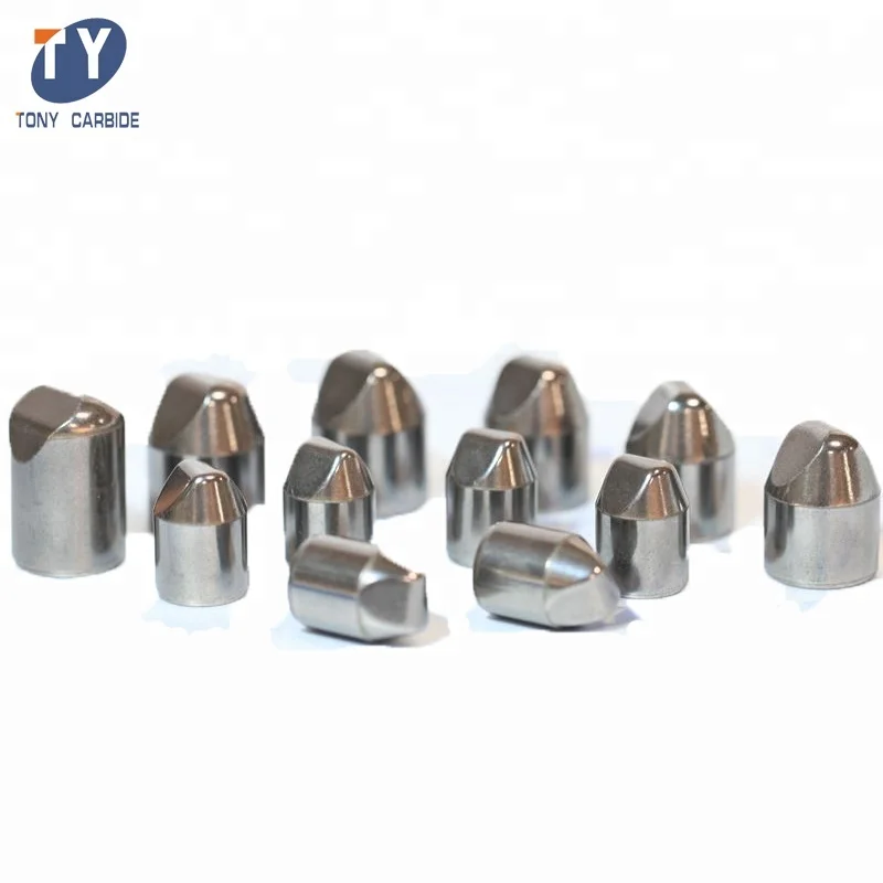 Кнопки из карбида вольфрама, используемые для вставок Сверл из карбида вольфрама для дорожного строительства