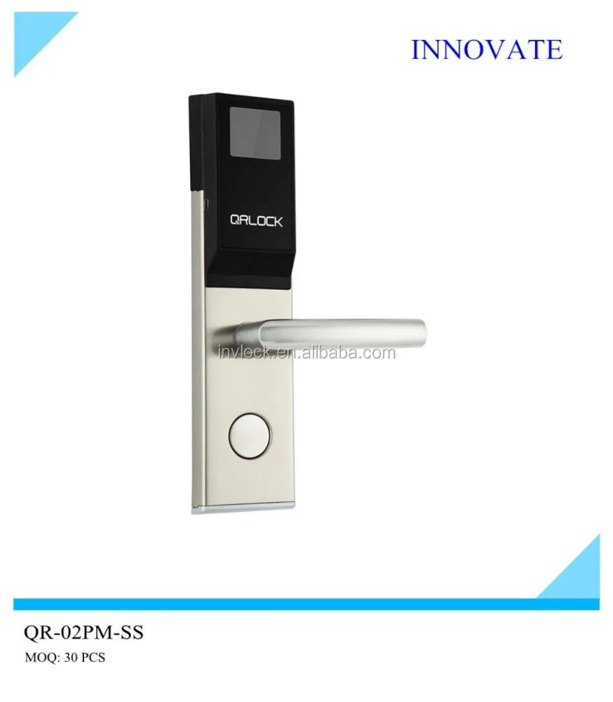 
INNOVATE Stainless Steel Material QRlock With Application Management Hotel Door Lock 