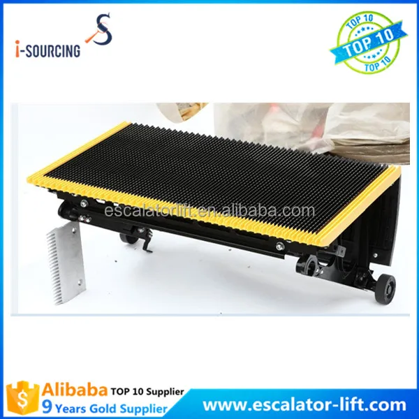 
OEM 600/800/1000mm escalator parts 53X-XBA26140 Aluminum Escalator Step 