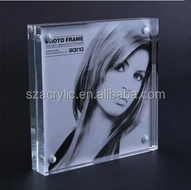 square acrylic photo frame