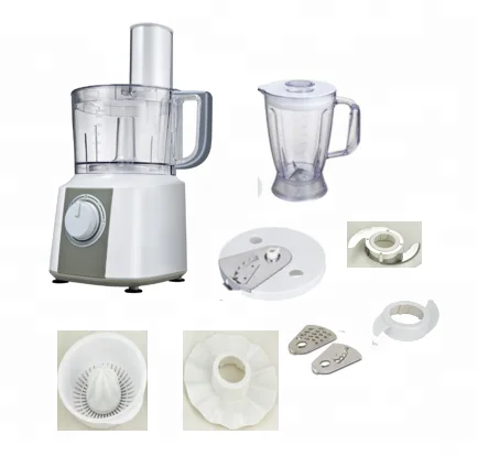 Hign quality food processor with various accessories easiest to clear home use