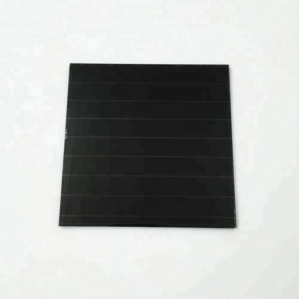 Salable thin film amorphous silicon flexible solar cell