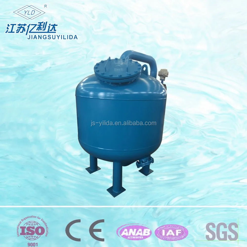 Automatic shallow sand filter for Cooling towers recirculation water