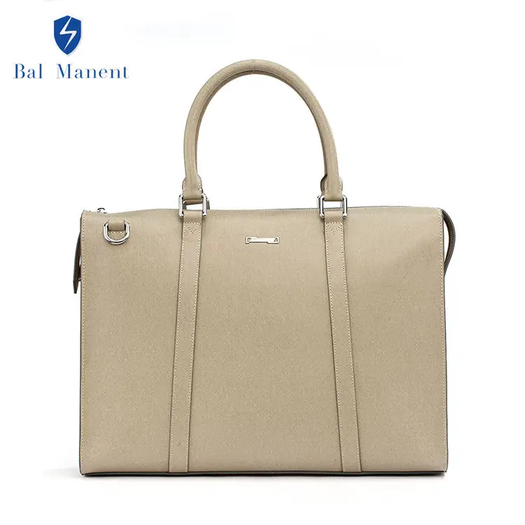 Custom Genuine Leather Bag For Men Handbags private label luxury handbags