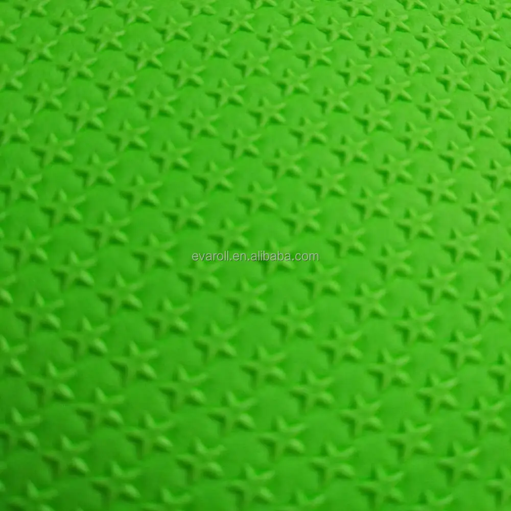 colorful textured EVA foam roll and sheet for hotel slipper