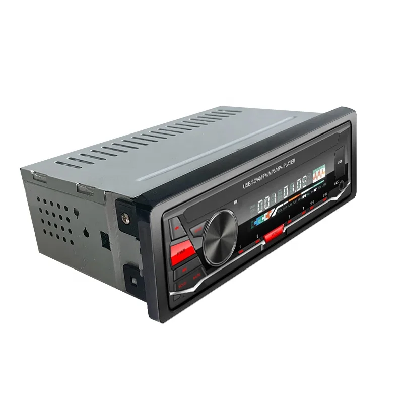 Factory wholesale single din car auto radio with BT FM/SD/USB/Aux 1 din Car Mp3 for stereo radio Music 2019 new product