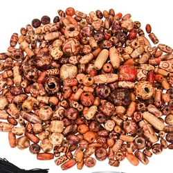 500 штук печатных деревянные бусины Различных Форм Свободные Spacer Бусины ножницы с отделкой бисером