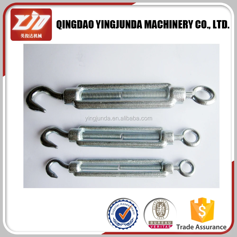 Hydraulic Turnbuckle Wire Rope Swage Stud Stainless Steel Stamping Turnbuckle
