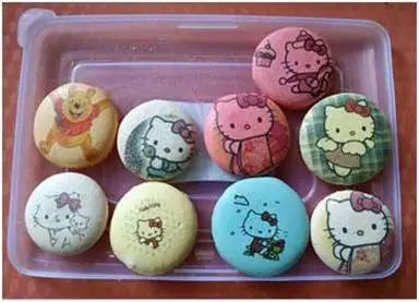 Food grade edible printing ink for marshmallows, cookies, candies