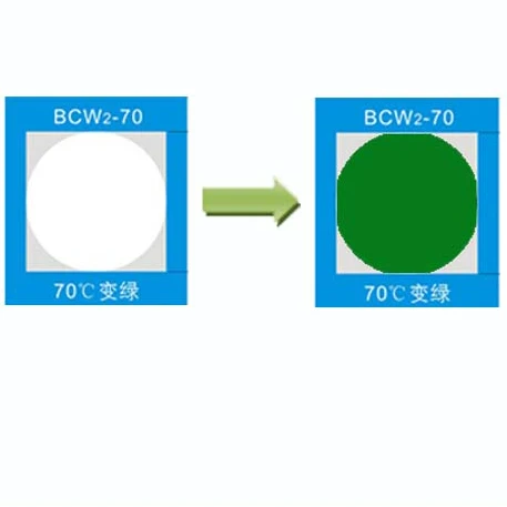 temperature labels indicators irreversible high temperature vinyl sticker