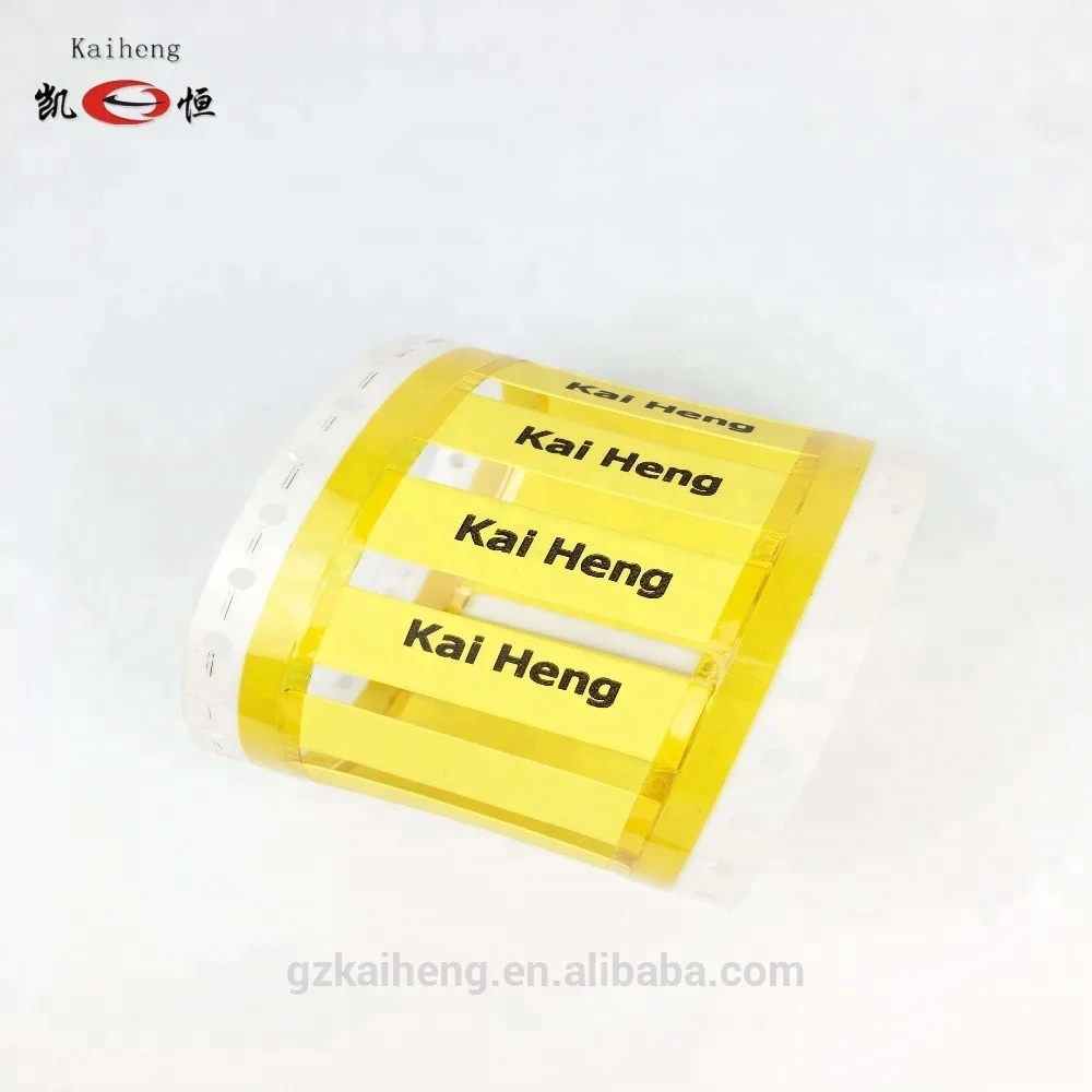 High performance Heat Shrinkable Identification Marker Sleeve Printable Cable Identification Tags