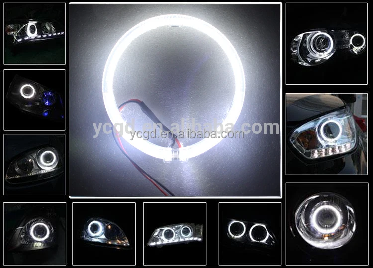 Hot sale 100mm cob led angel eyes, angel eyes kits, 3inch led halo rings for universal cars