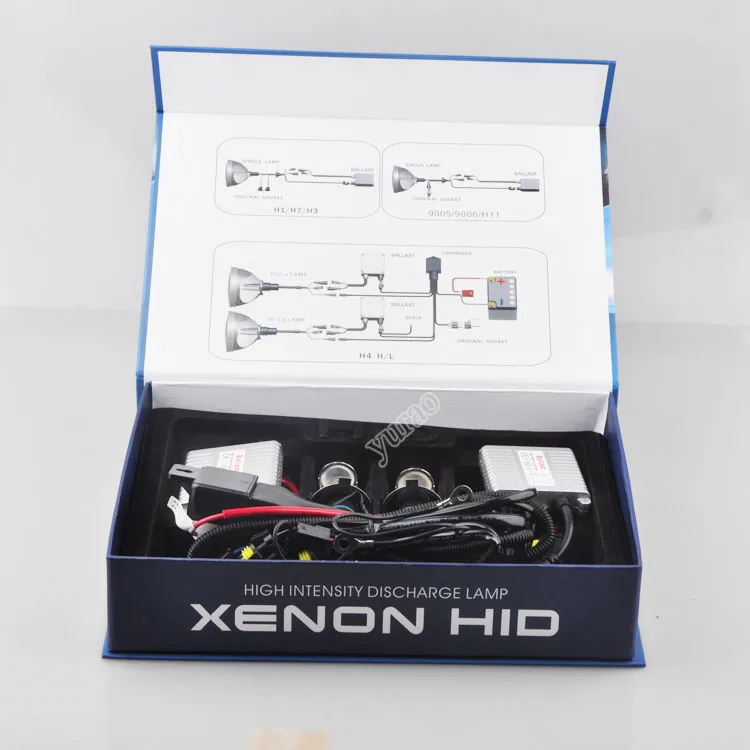Hot sale classic AC slim 55w h4 bi xenon hid kits 6000K 8000K