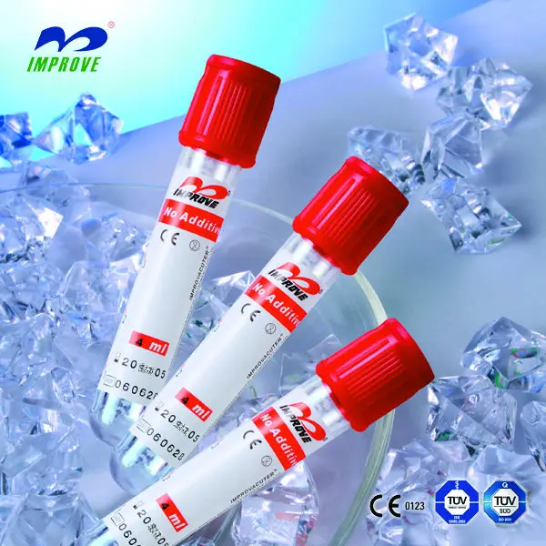 
IMPROVE Vacuum Blood Collection Tube / No additive tube 