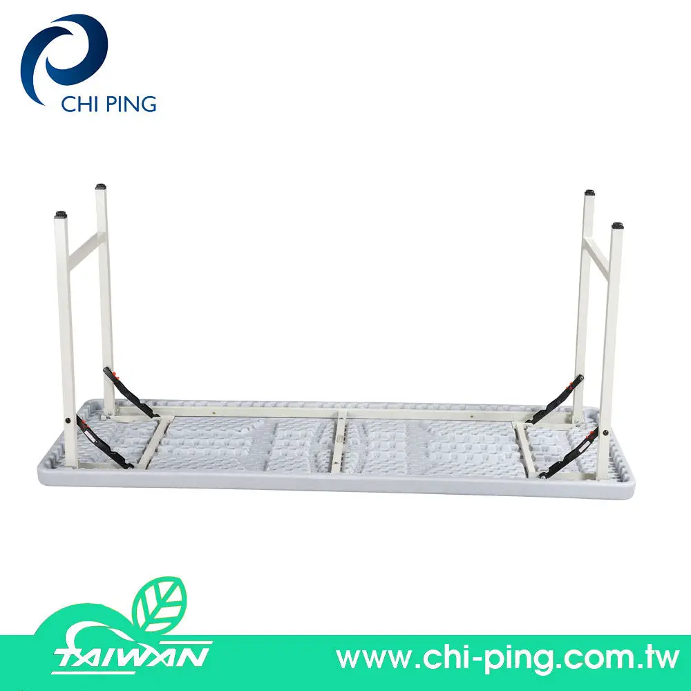 6 feet length white color folding leg table folding table legs