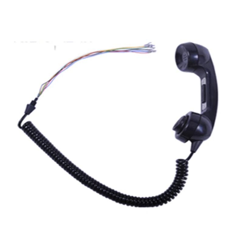 Analog waterproof telephone handset IP65 retro handset for computer accessories