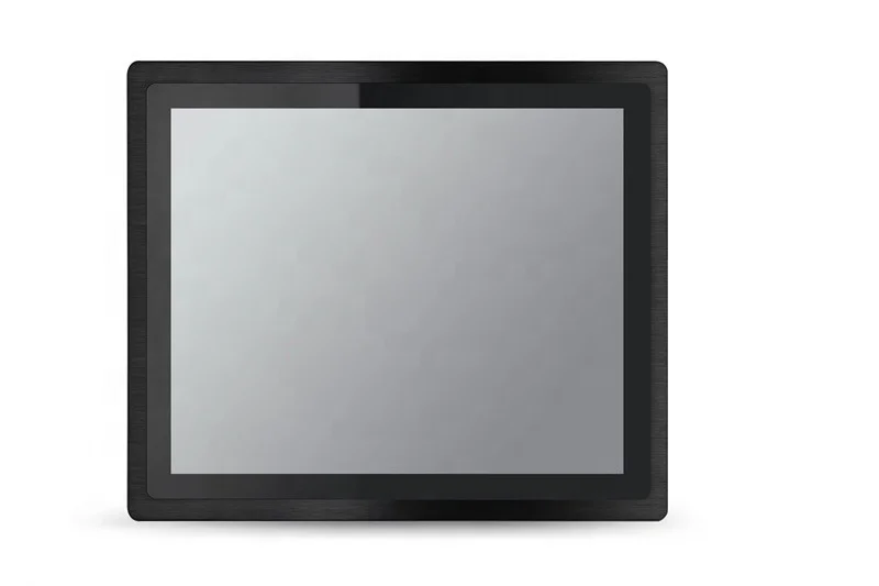 15.6inch panel mounted flat bezel embedded panel PC industrial AIO