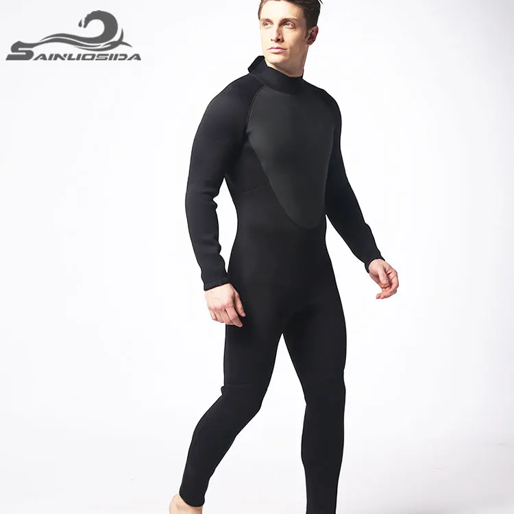 Free Sample China manufacturer surf wetsuit Custom rubber neoprene latex diving scuba suit