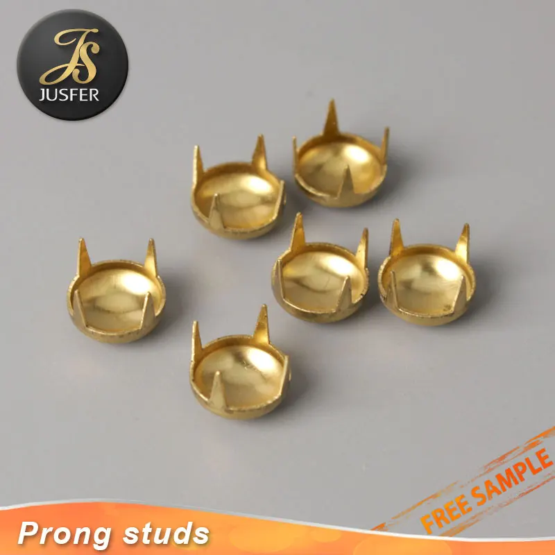 Round rivets studs with 4 claws nailhead for beads