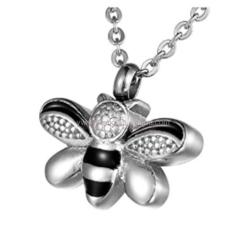 Cute Queen Honey Bee Jewelry Ash Pendant