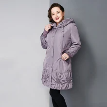 Astrid 2014 Women’s coat high quality spring winter autumn trench slim Hooded fleece flowers fashion big size