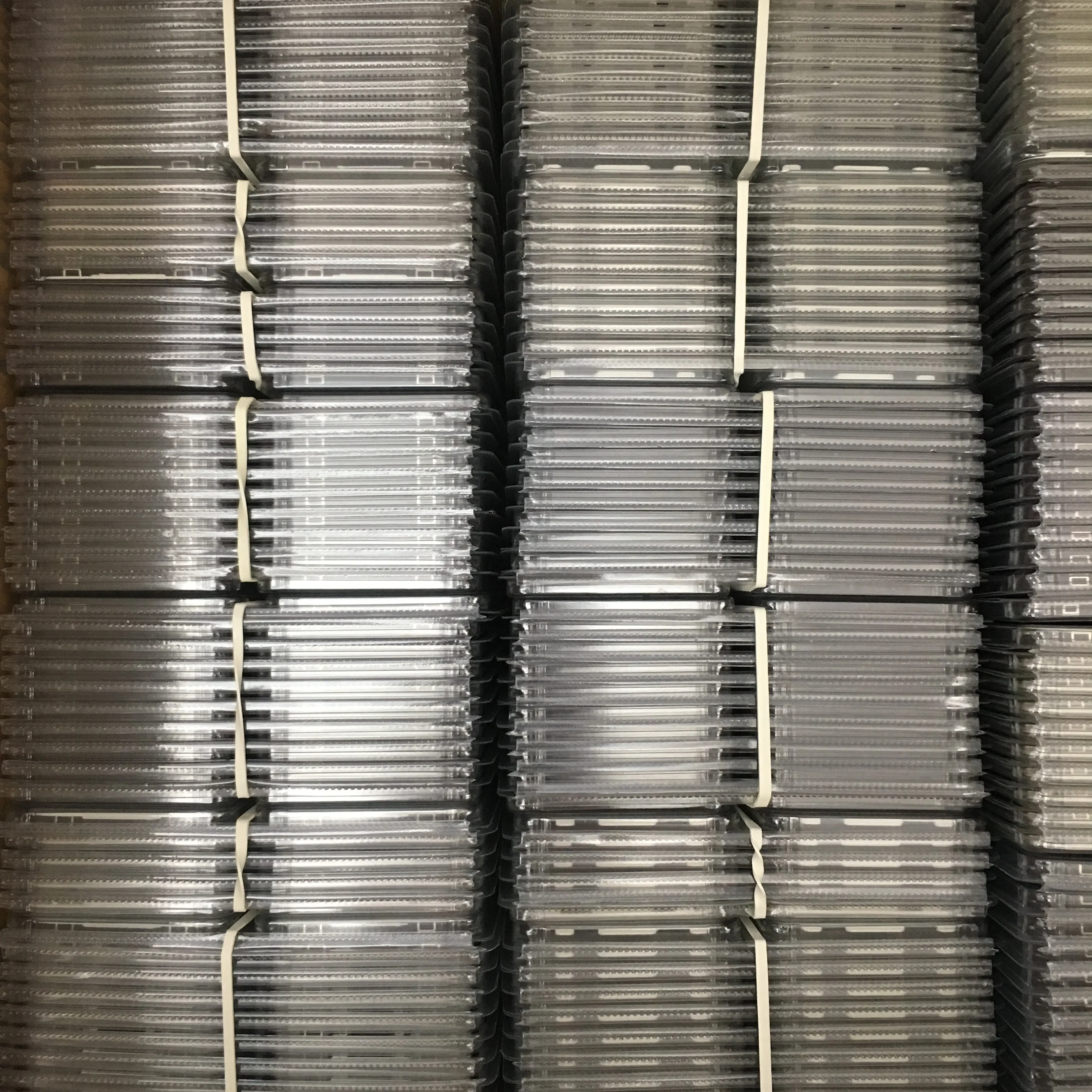 Repair Glass For iPhone 7 4 in 1 Glass with Frame OCA Polarizer Assembly, 4 in 1 Glass with Frame OCA Polarizer For iPhone 7