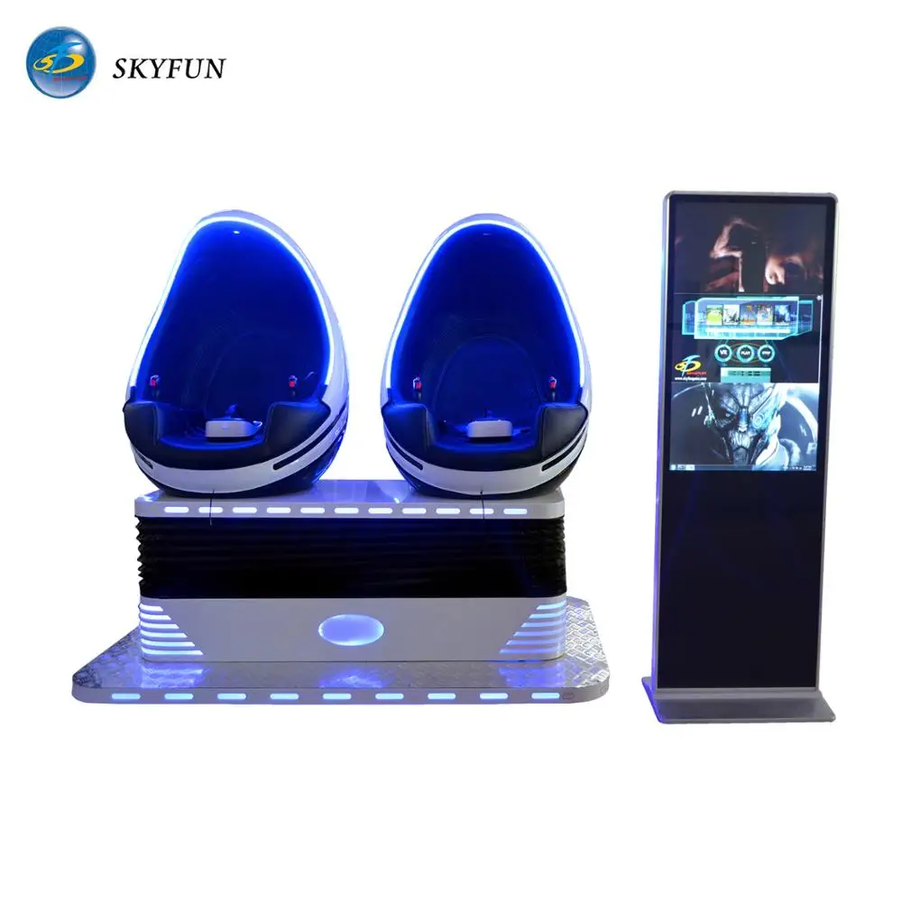 earn money business device 9d vr egg cinema video games virtual reality simulator for amusement park