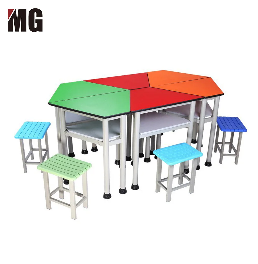 Modern wooden classroom furniture For High School