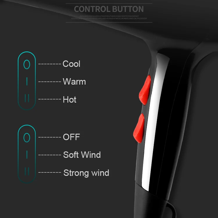 
3-Year Warranty shenzhen Professional travel Salon Hotel machine Powerful hair dryer 