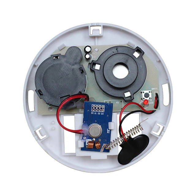 Wale Security WL-228W 433 MHz House Security 1527 code Wireless Sensitive Smoke Detector