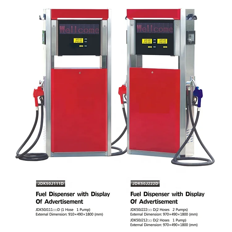 Improve exploit series single phase motors standard diesel electronic controller double hoses one pump fuel dispenser