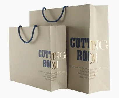 
Eco-friendly Custom Print White Kraft Paper Bag With Logo 