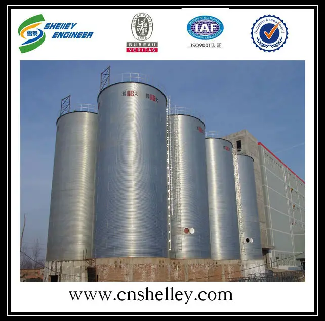 бункера зерна стали для рисовых хранения