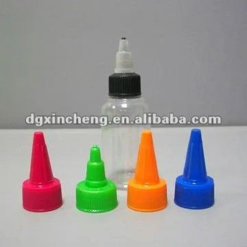 60ml HDPE plastic bottle liquid bottle with 20 mm/410 neck twist cap
