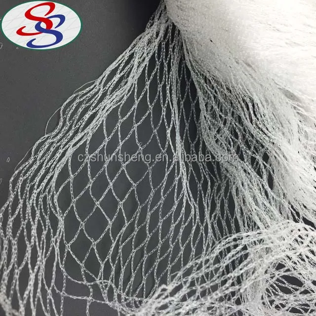 hdpe knotless anti bird hunting netting with color black or white