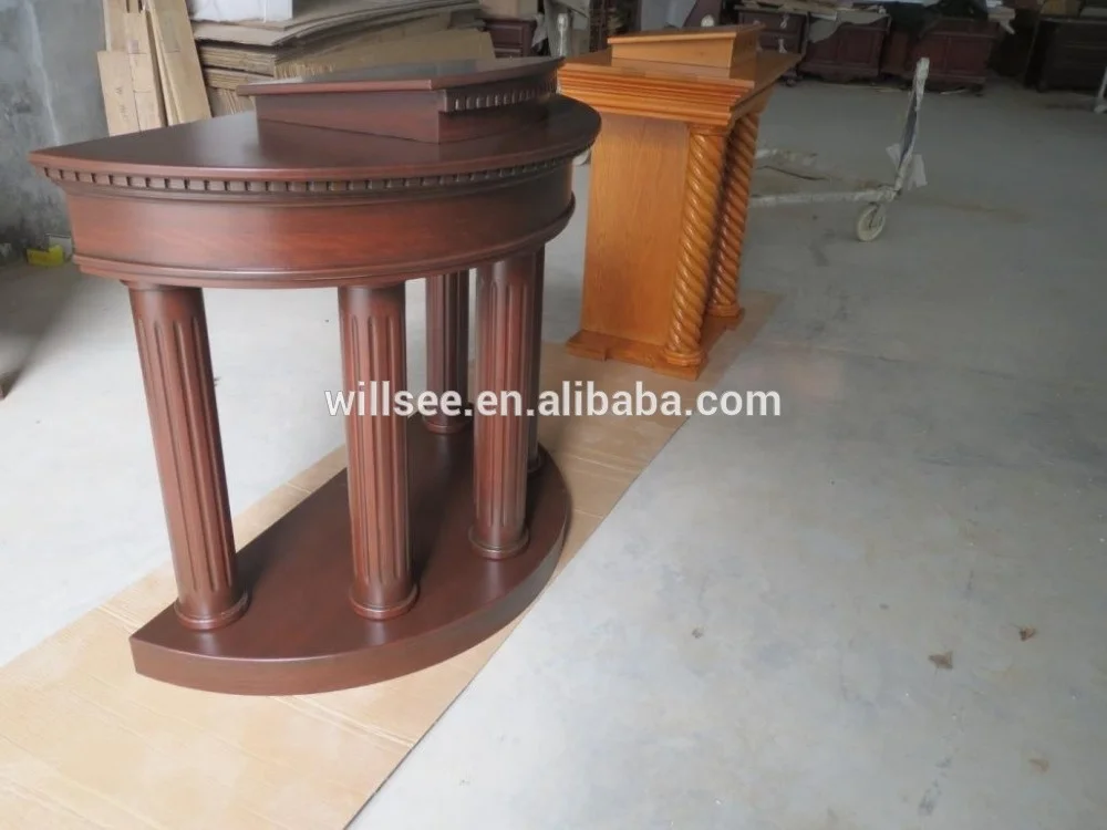 CP-035,Manufactory Solid Oak Wood Church Pulpit Which Can Be OEM or ODM Making Church Pulpit Church Furniture