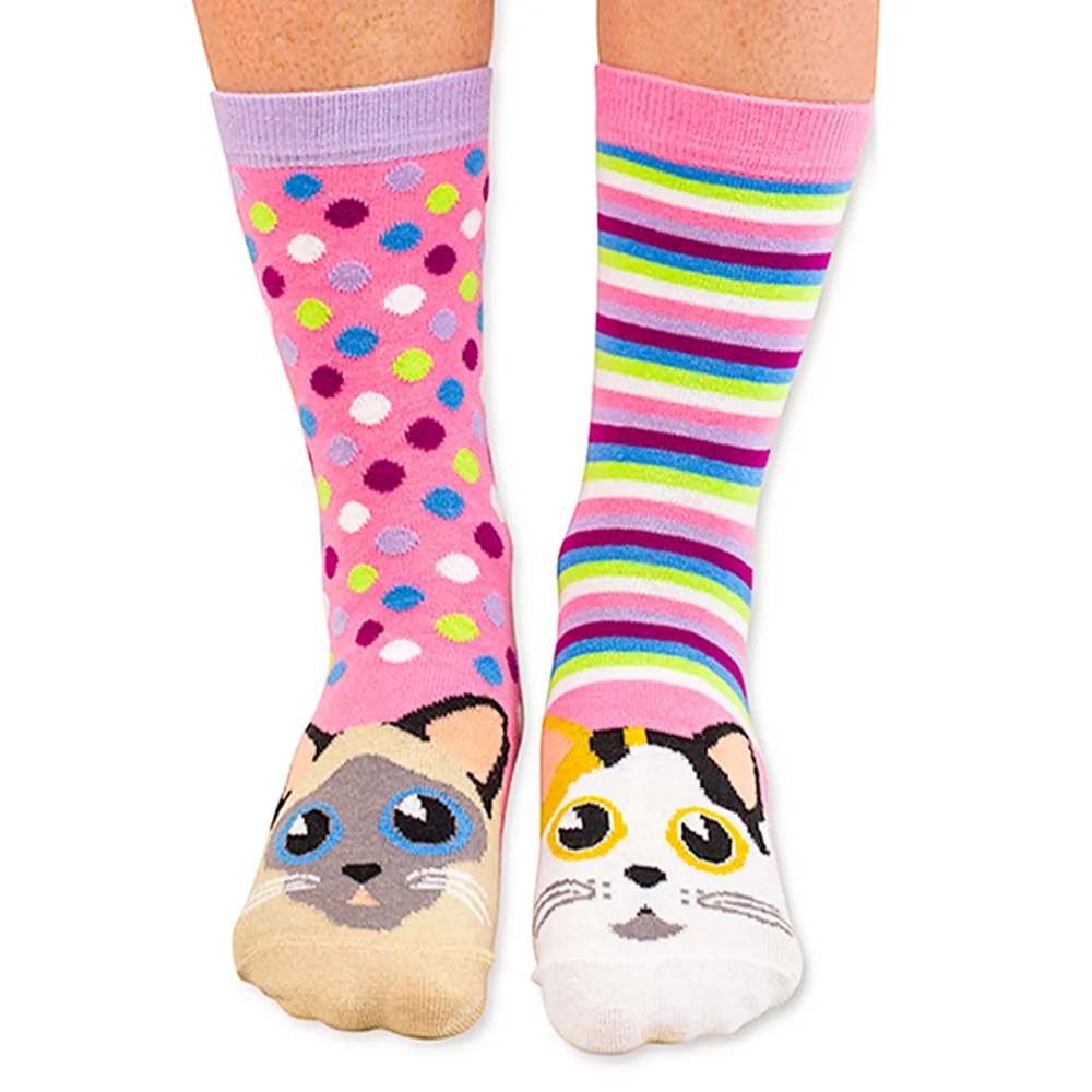 Custom Small Boys Cartoon Tube Animal Head Socks