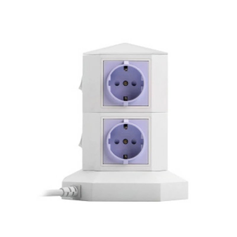 White LED Lighted Black Top Panel Motorized Pop Up Socket Outlet-Europe Intelligent Lifting Kitchen Pop Up Power Tower Socket